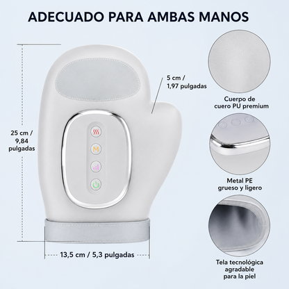 Guante terapéutico para aliviar el dolor de manos