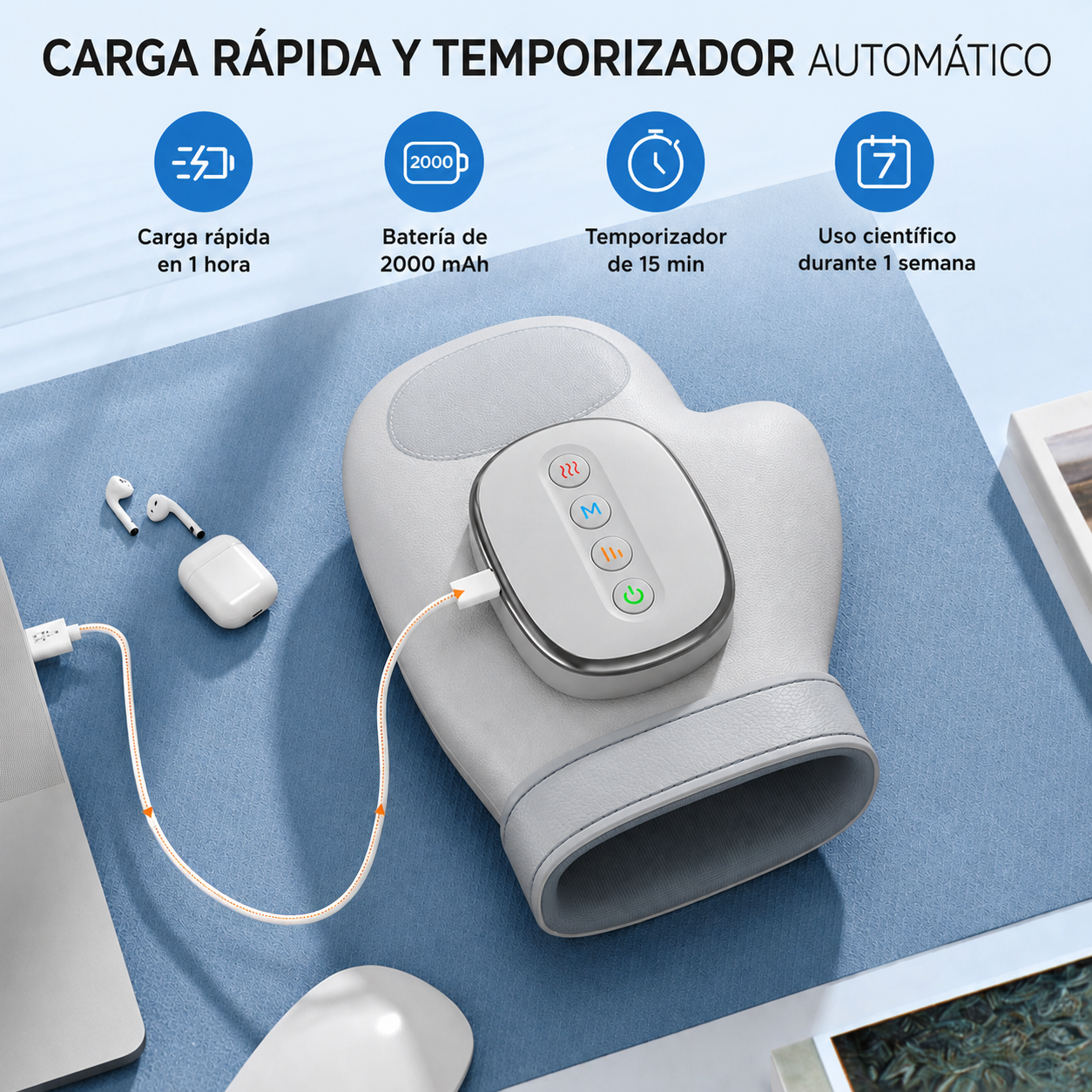 Guante terapéutico para aliviar el dolor de manos